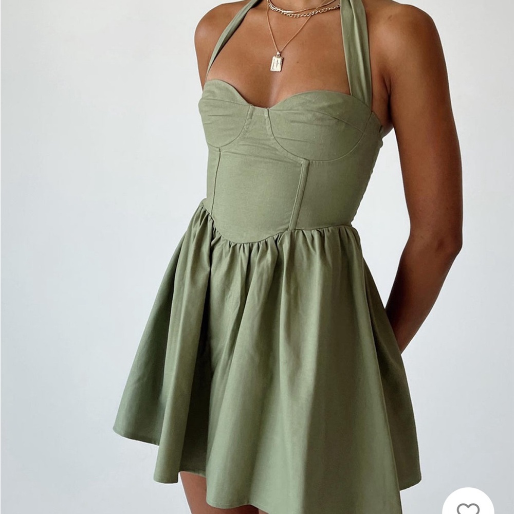 Green Corset Dress